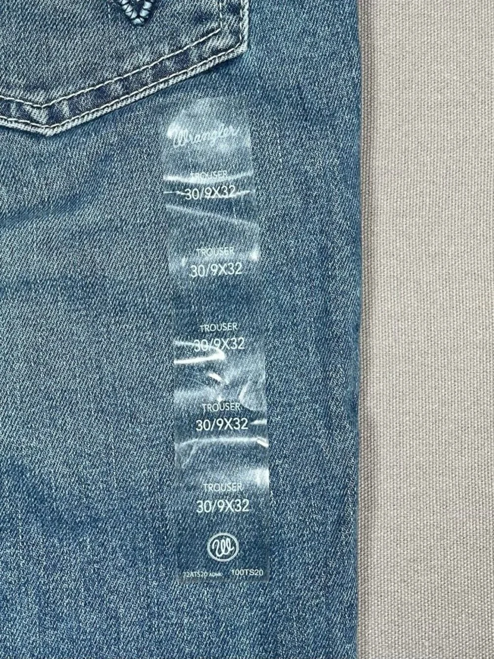 NWT Wrangler Retro Sadie Low Rise Stretch Trouser Jeans - Women Size 30/9 X 32 - Picture 13 of 16